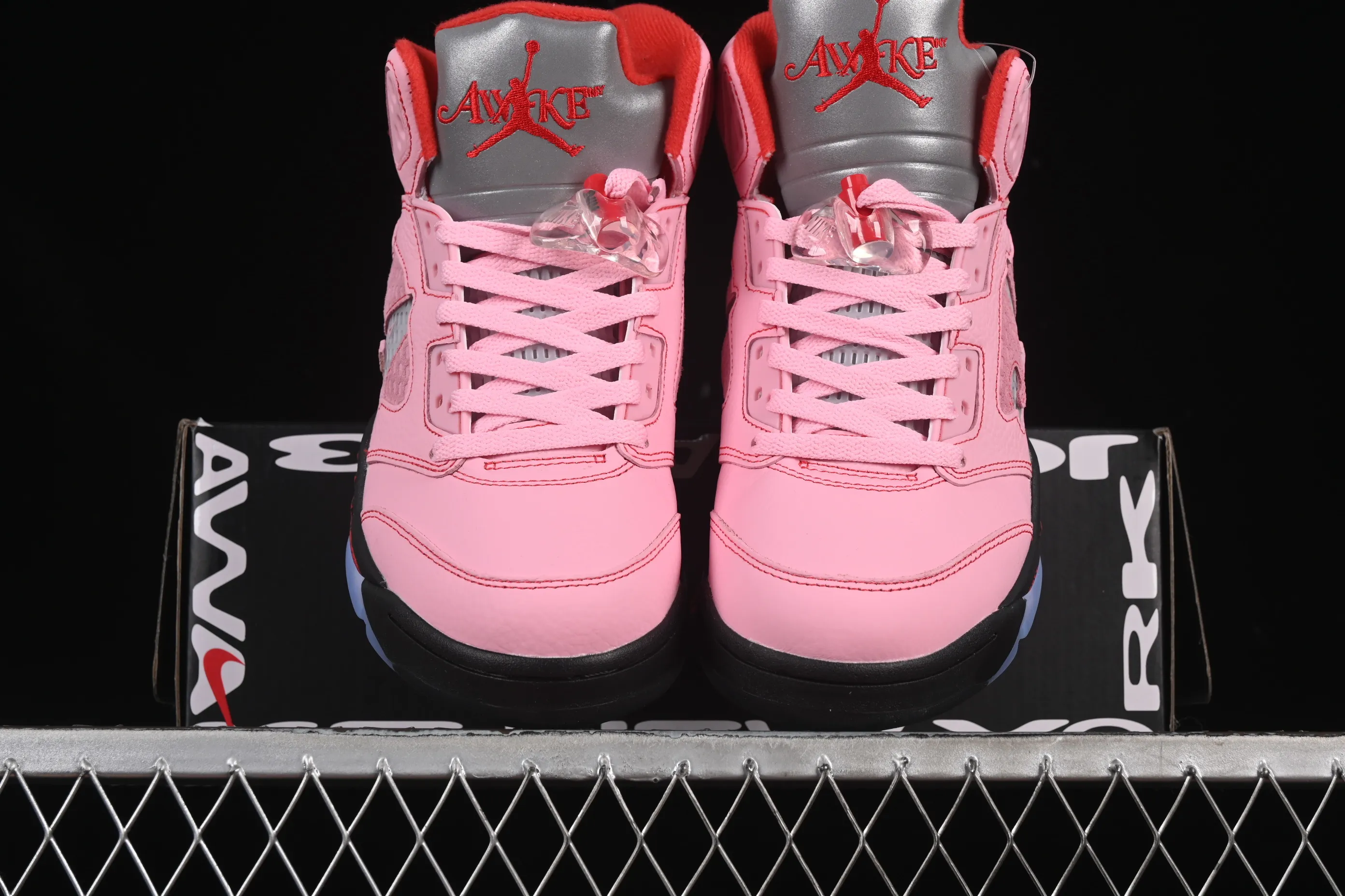 All categories Air Jordan Jordan series basketball shoes Air Jordan 5 L version Awake NY x Air Jordan 5 "Arctic Pink" AJ5 Joe 5 joint pink DV4982-600